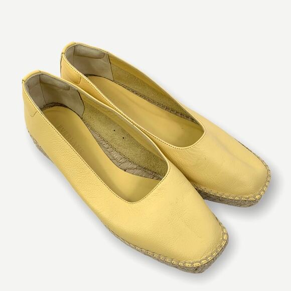 Everlane The Espadrille Leather Wedge Loafer Size 8.5 - Picture 5 of 11